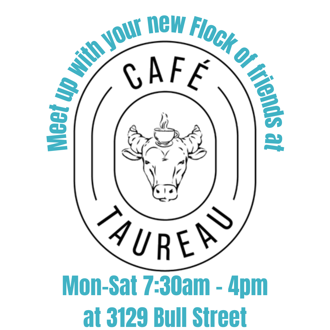 Meet up with your New Flock of friends at (3)